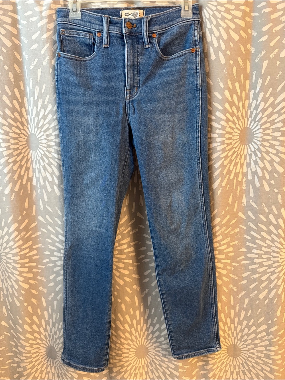 Madewell Skinny Jeans in Medium Blue Wash